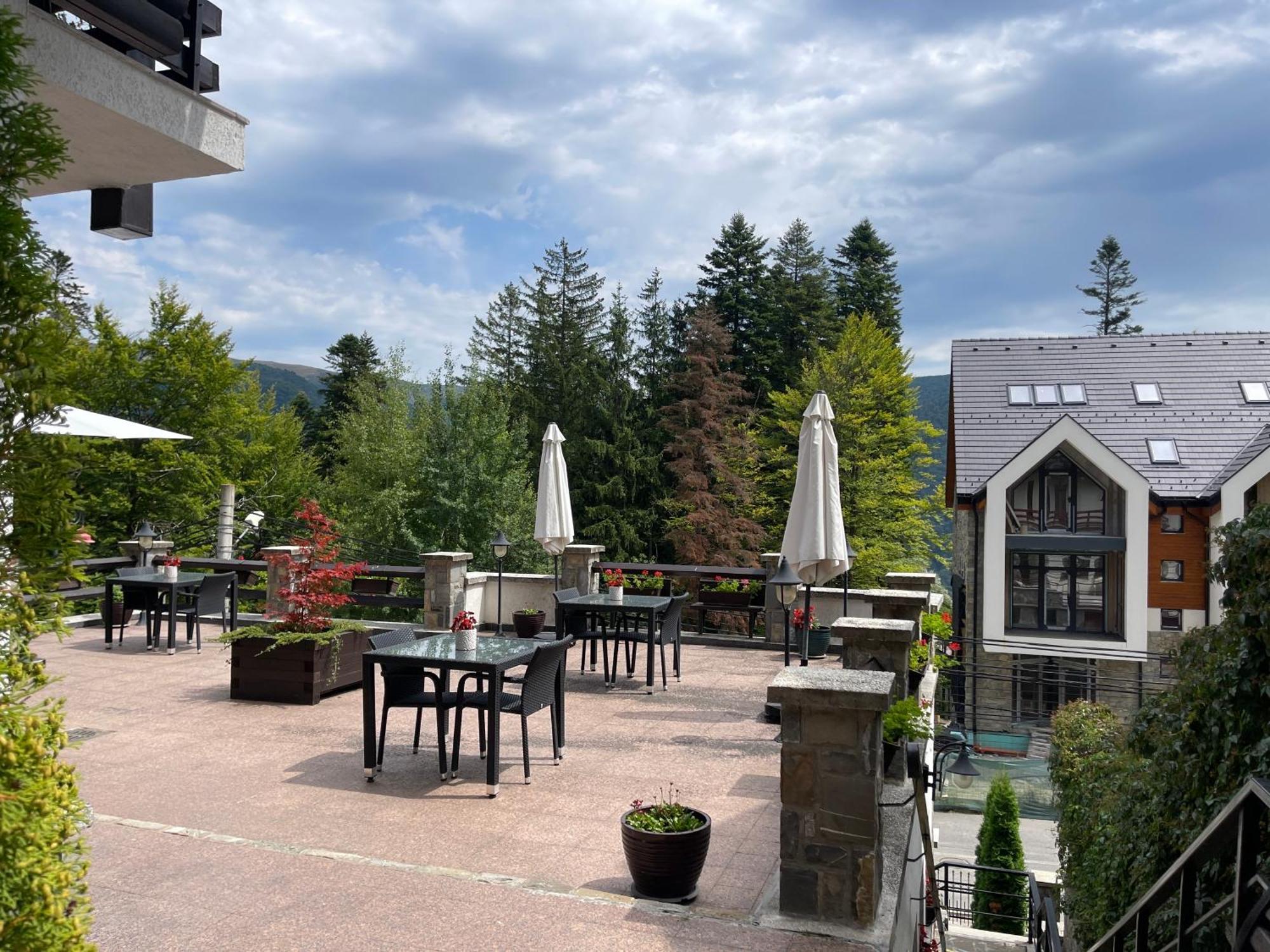 Vila Terase Hotel Sinaia Kültér fotó