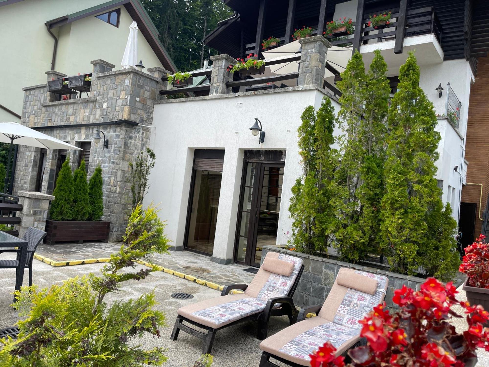 Vila Terase Hotel Sinaia Kültér fotó